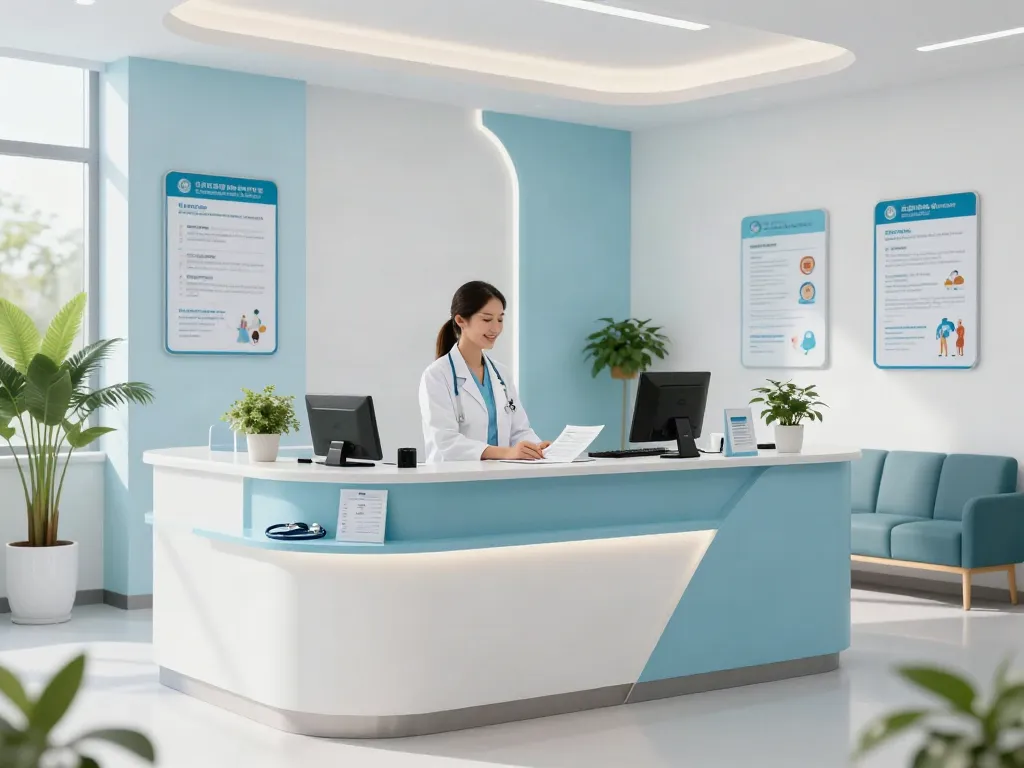 link gacor in a medical clinic with patient care resources and a welcoming atmosphere for healthcare providers.