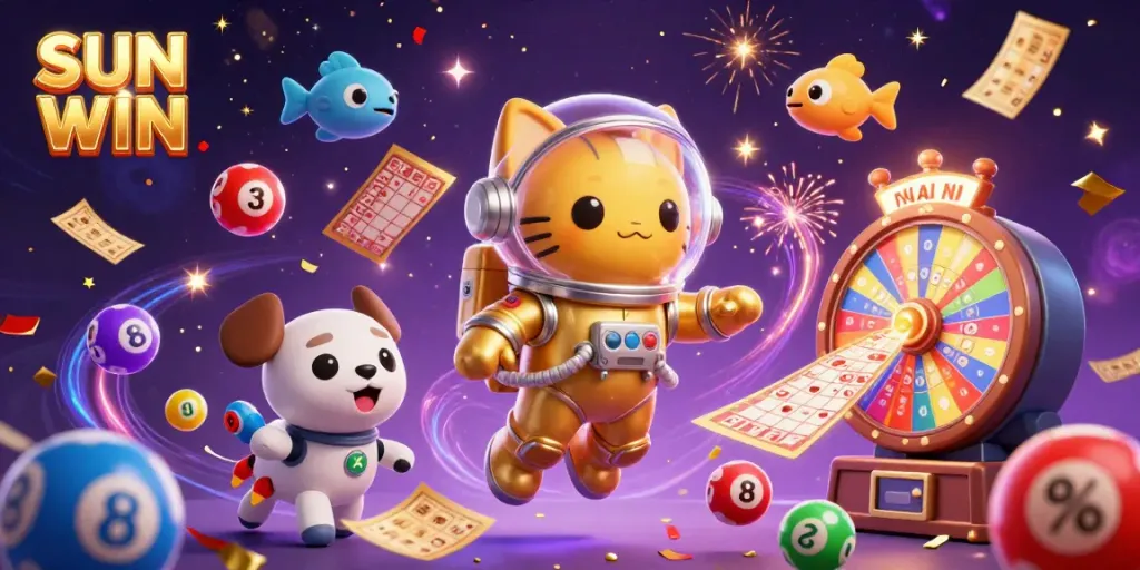 Immerse yourself in the excitement of SUN WIN with vibrant characters and dynamic gambling elements.