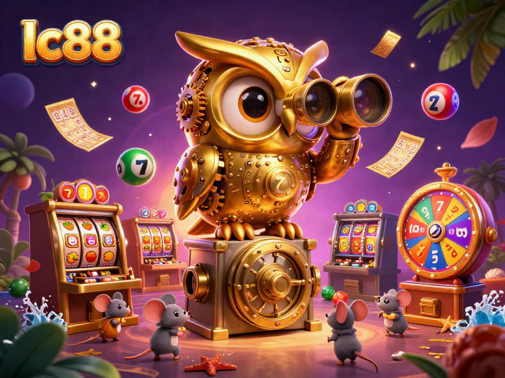 Experience the exciting lc88 casino ambiance with vibrant characters and thrilling game elements!