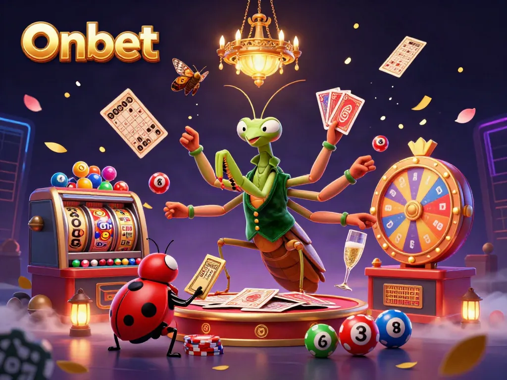 Engage in thrilling casino action at Onbet with captivating characters and exciting gaming elements.