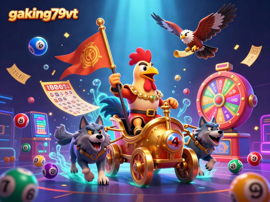 Experience thrilling gameplay with gaking79vt's dynamic rooster warlord and immersive elements.